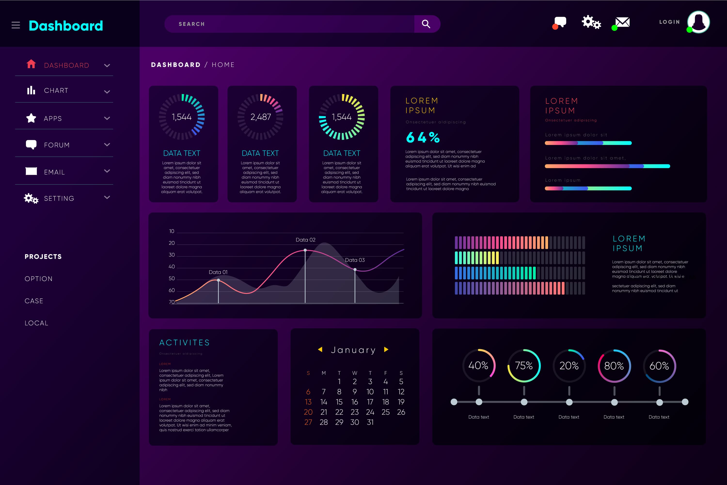 SaaS analytics dashboard showing real-time business metrics and performance insights